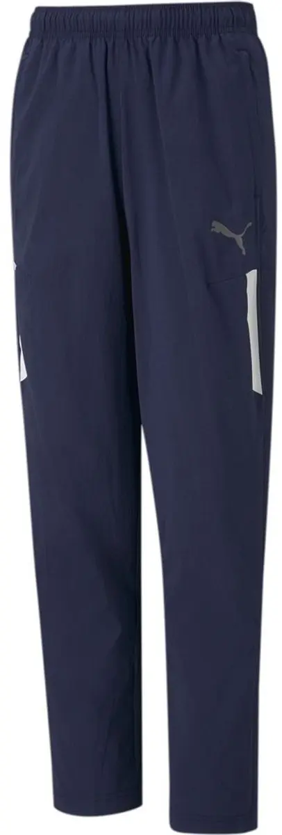 PUMA Teamliga Presentatiebroek Kinderen 140 - Marine