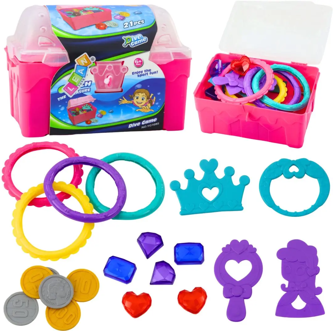 LEAN TOYS Schatkistset Duiken Waterpret