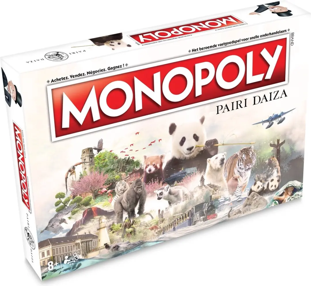 Monopoly Pairi Daiza Gezelschapsspel