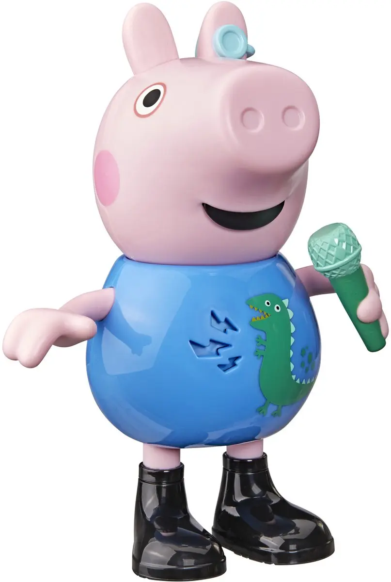 Hasbro Peppa Pig George Grappend & Zingend Speelgoed - Meerkleurig