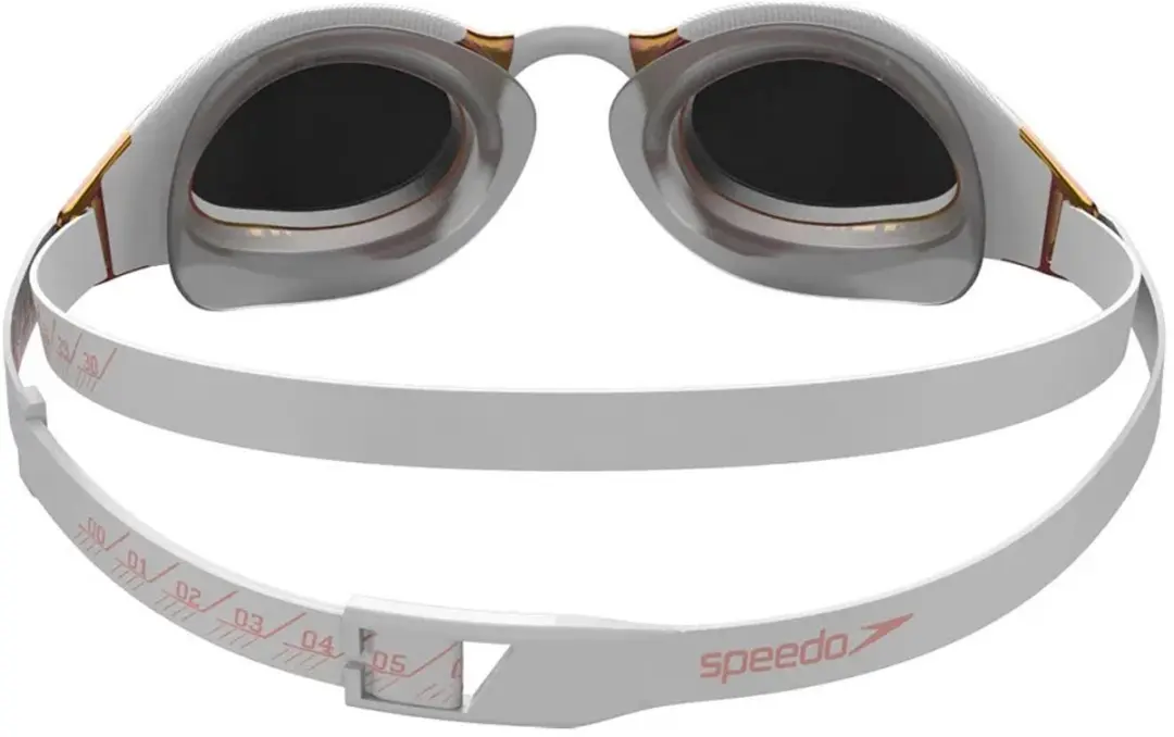 Speedo Fastskin Hyper Elite Zwembril - Rose Goud/Wit