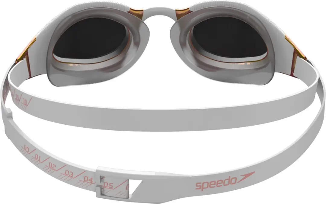 Speedo Fastskin Hyper Elite Zwembril - Rose Goud/Wit