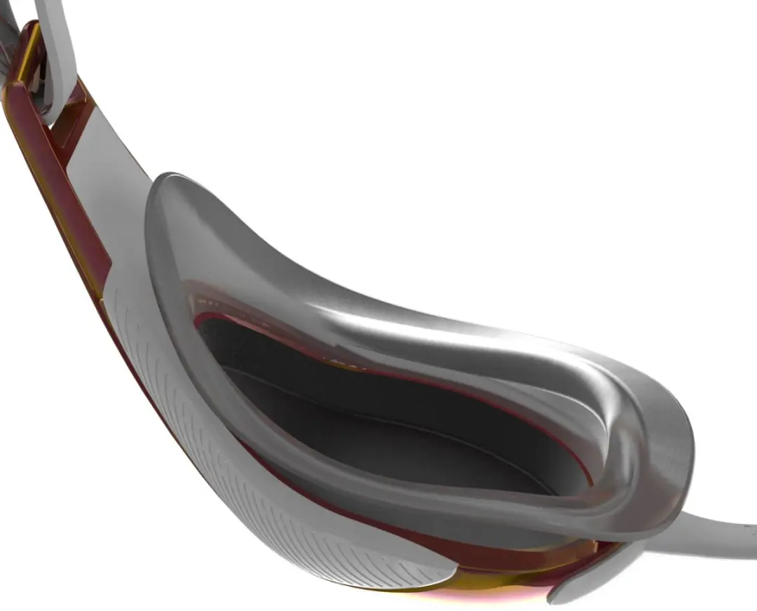 Speedo Fastskin Hyper Elite Zwembril - Rose Goud/Wit