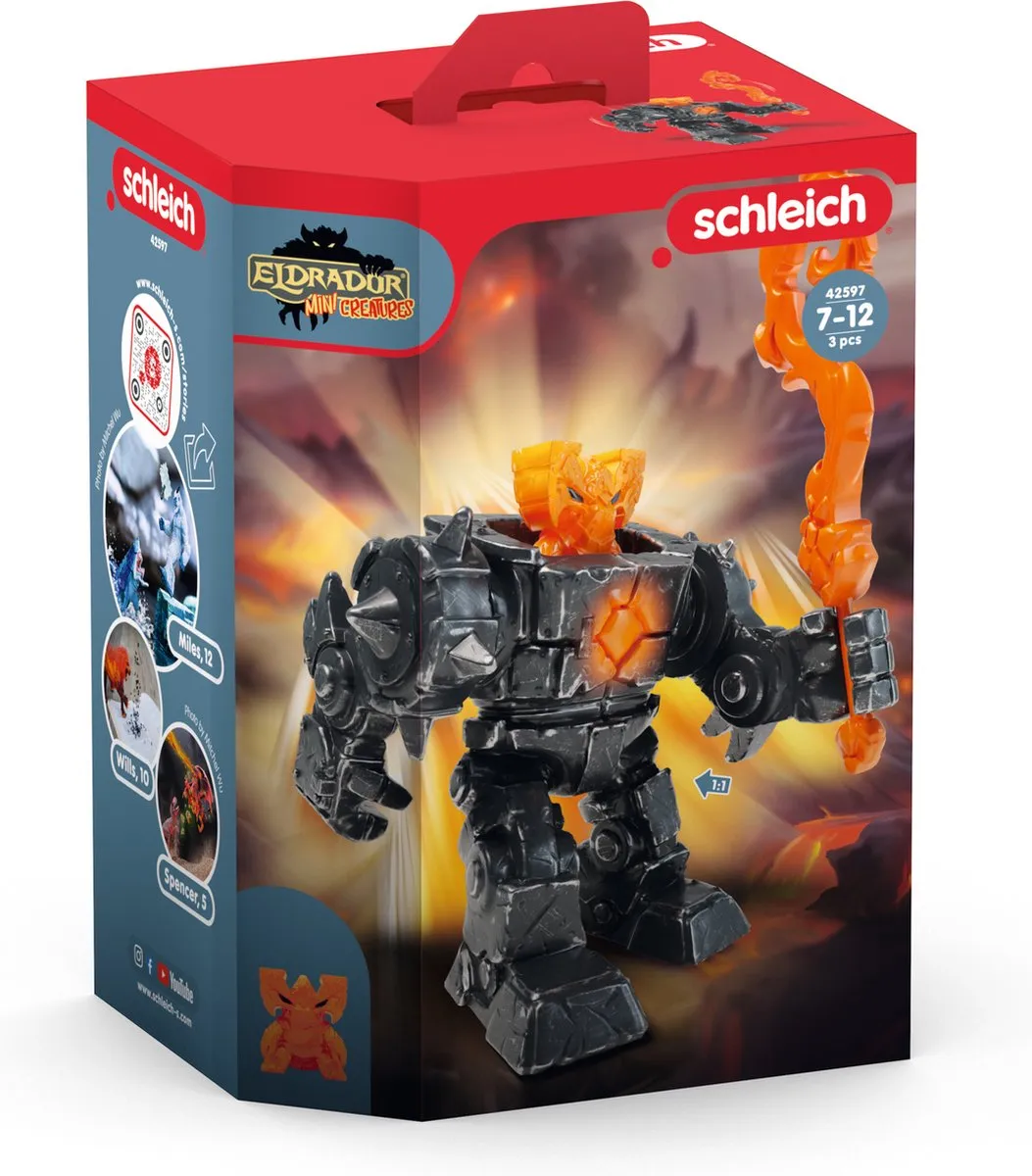 Schleich Eldrador Creatures Shadow Lava Robot 42597
