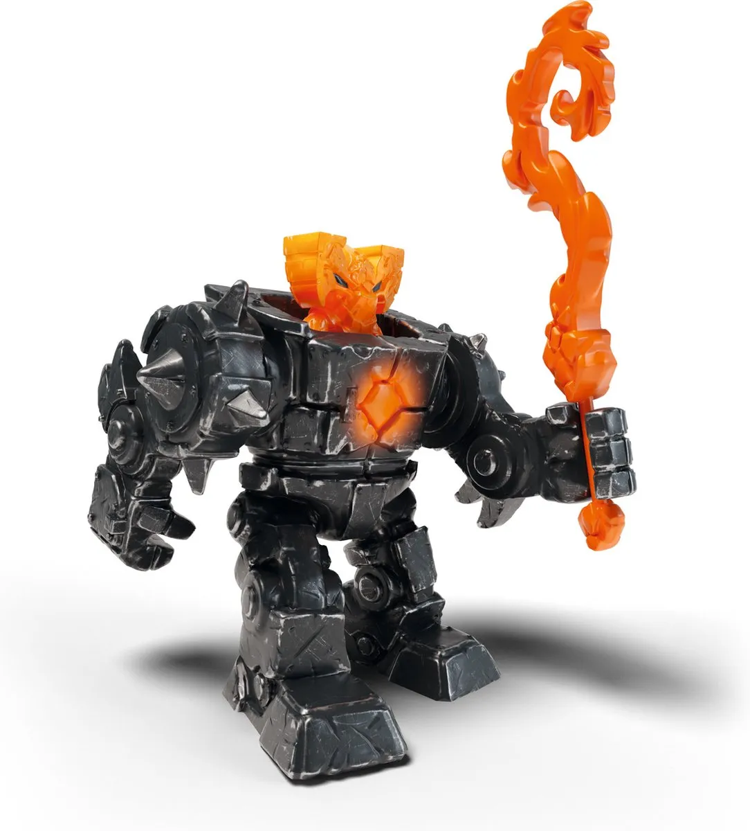 Schleich Eldrador Creatures Shadow Lava Robot 42597 - Rood/Zwart
