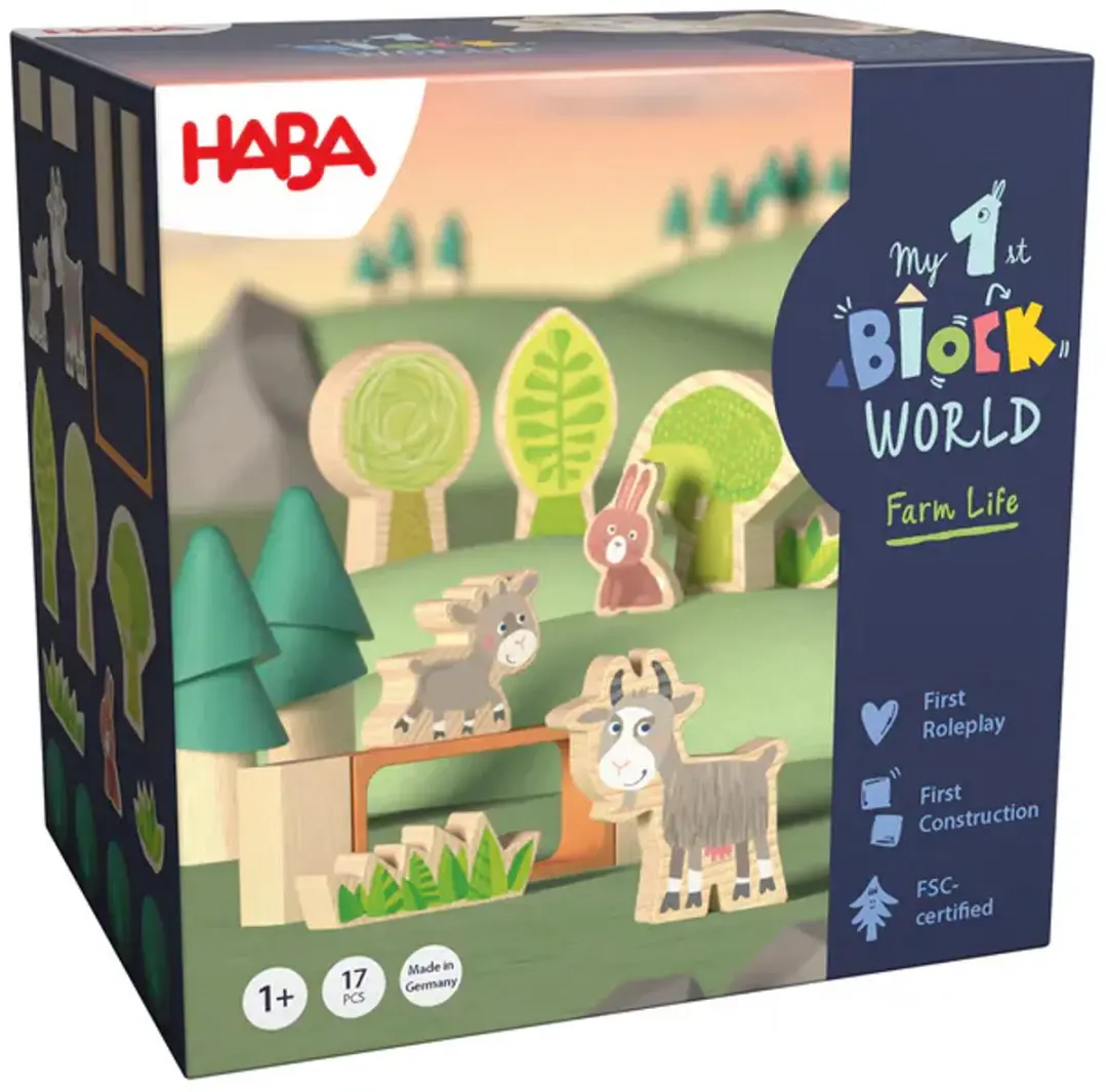 Haba My First Block Bos en Weide