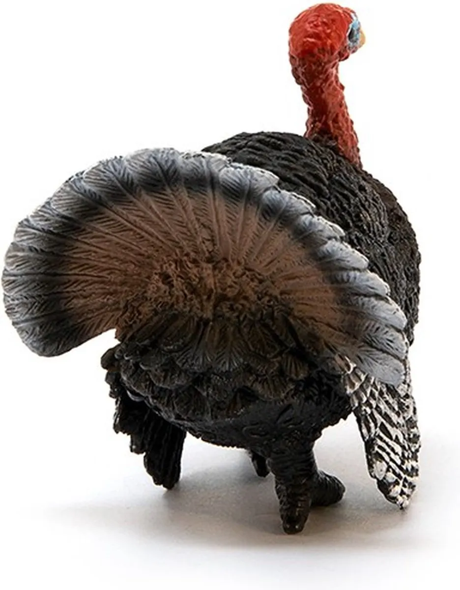 Schleich Farm World Kalkoenfiguur - Zwart