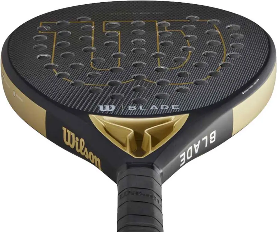 Wilson Blade Pro V2 Druppel Padelracket - Zwart/Goud - afbeelding 6 van 6