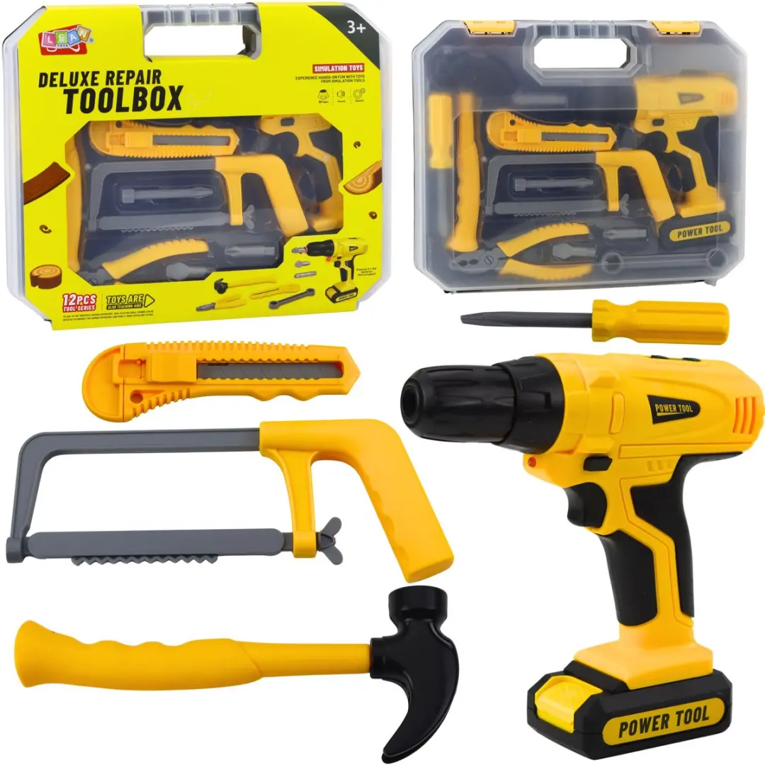 Lean Toys DIY Boormachine Koffer