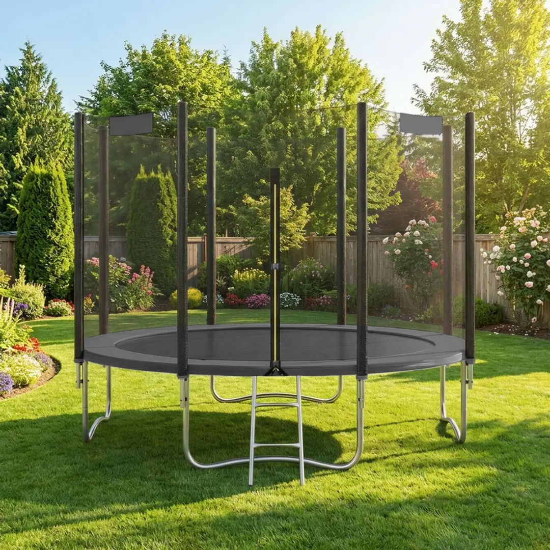 Songmics Trampoline 305cm - Zwart