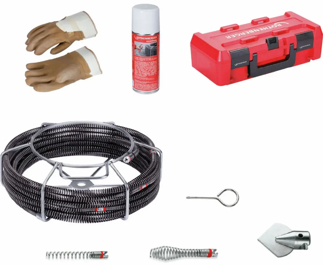 Rothenberger Spiralen- en Gereedschapset 072945X