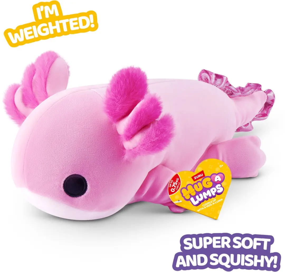 Zuru Axolotl Verzwaard Pluche Knuffel 35cm