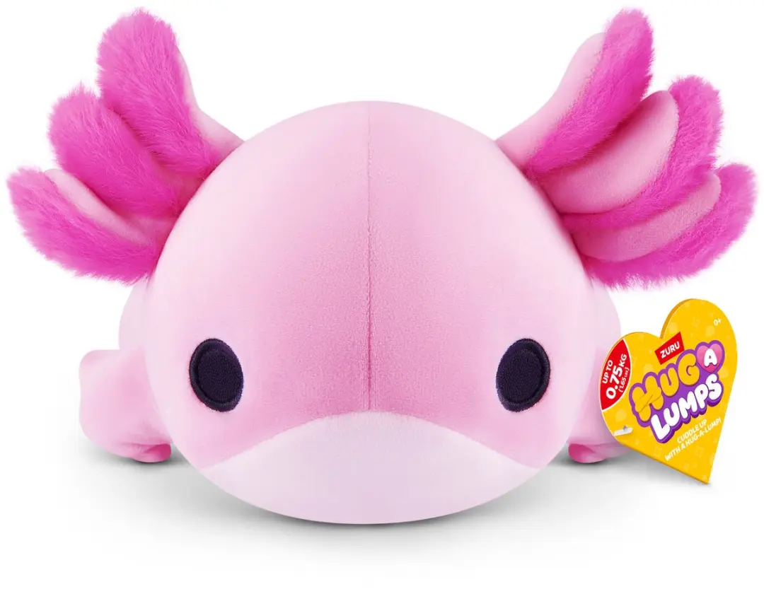 Zuru Axolotl Verzwaard Pluche Knuffel 35cm - Meerkleurig