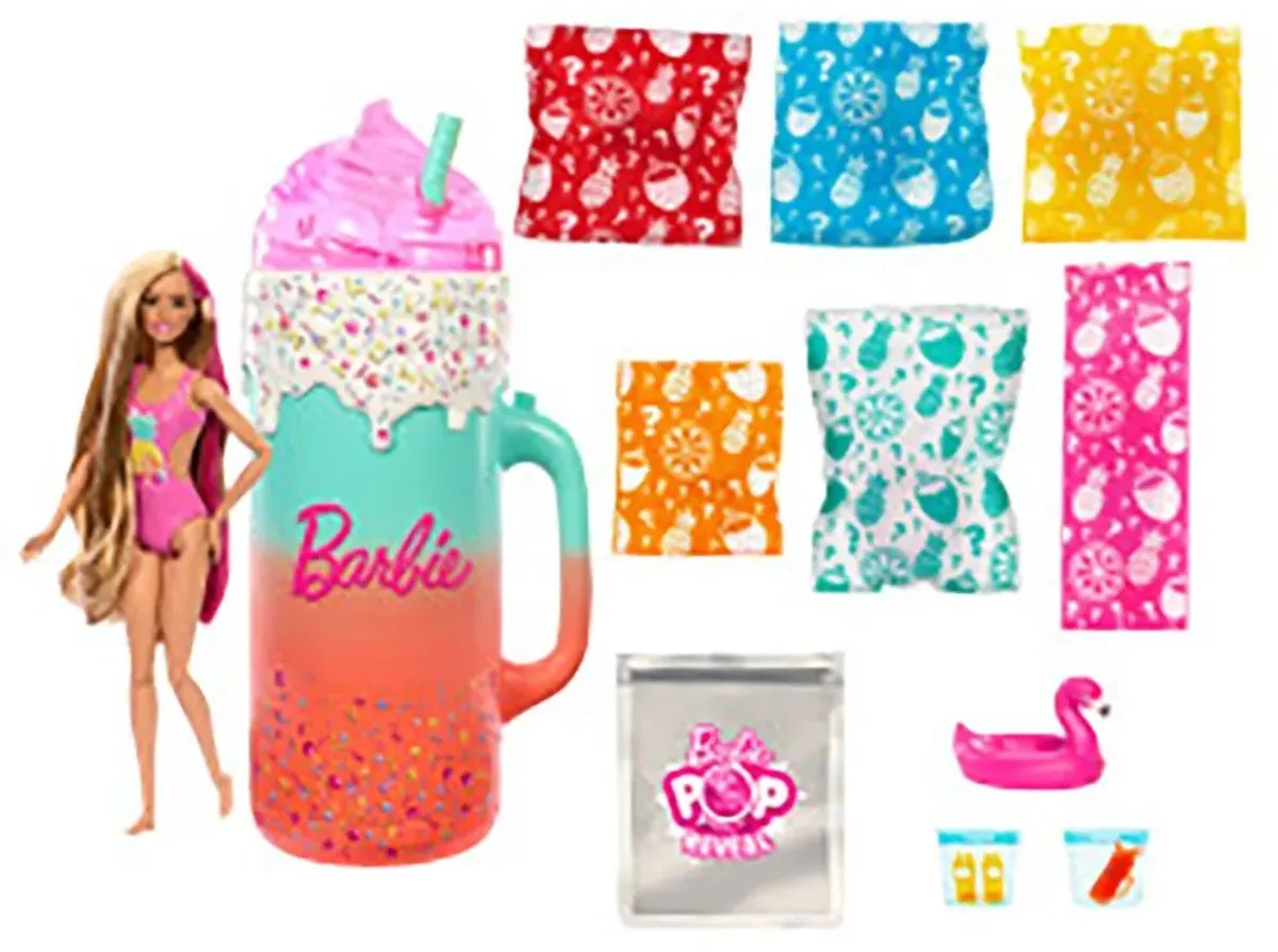 Barbie Pop Reveal Rise & Surprise HRK57 - Multikleur