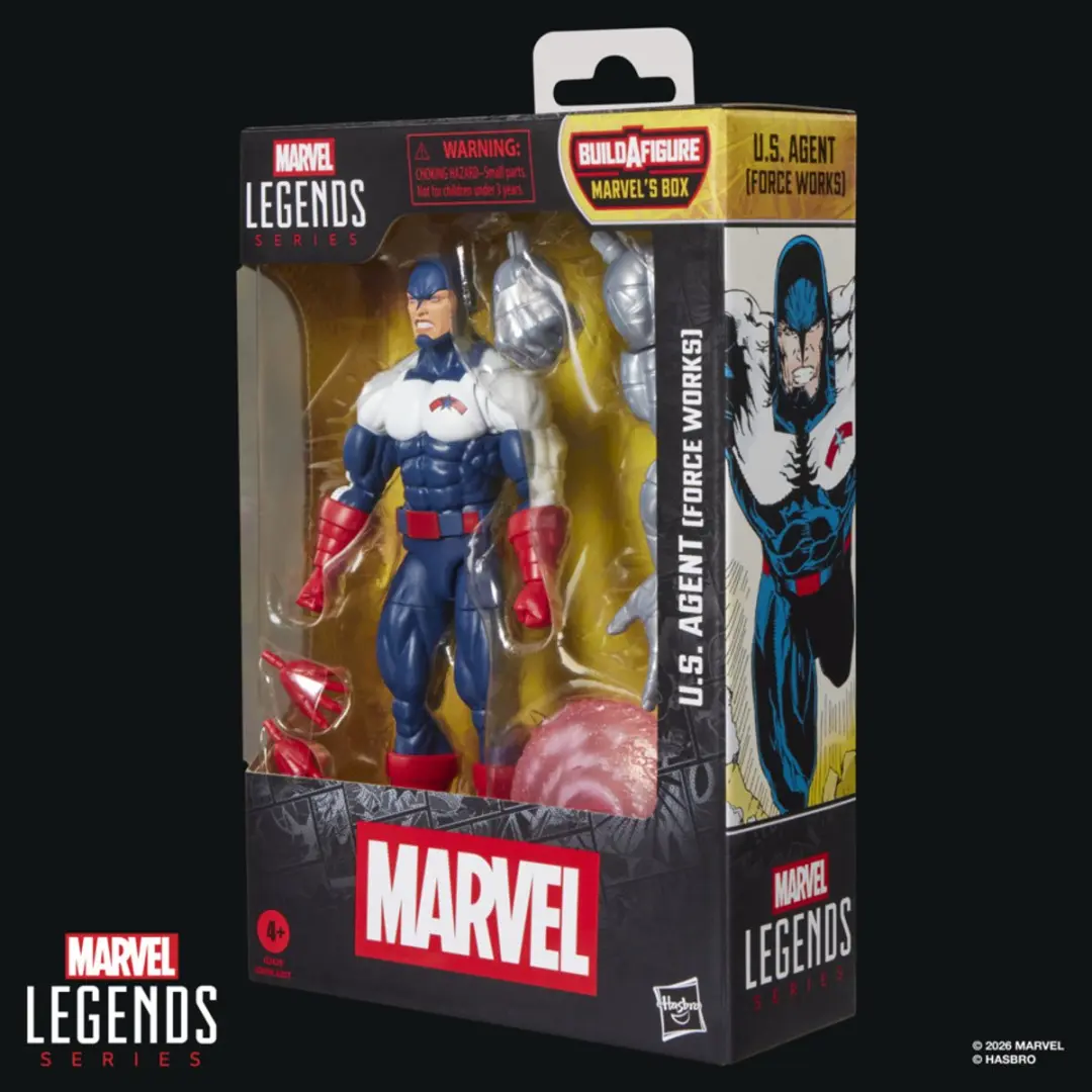Marvel Legends Series U.S. Agent Force Works Actiefiguur G24215X0