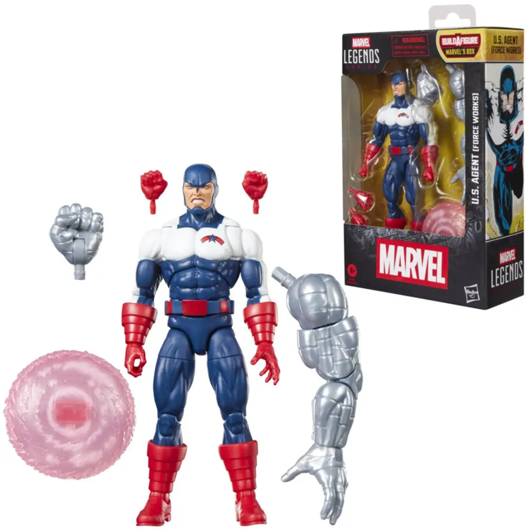 Marvel Legends Series U.S. Agent Force Works Actiefiguur G24215X0