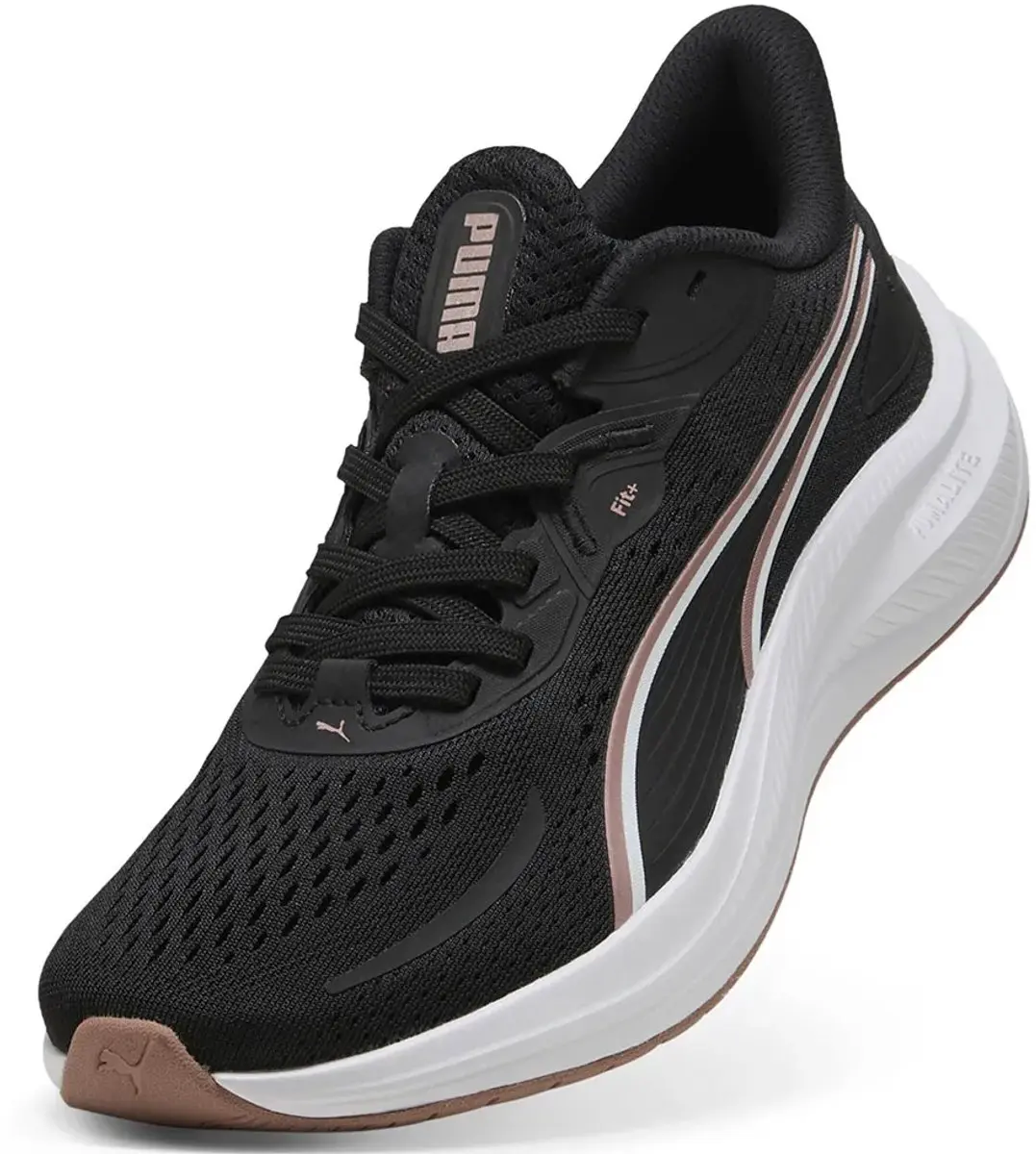 PUMA Skyrocket Lite 2 Hardloopschoenen - 40.5 - Zwart/Rose Gold/Wit