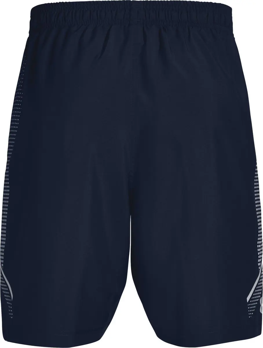 Under Armour Academy Short - S - Donkerblauw/Grijs