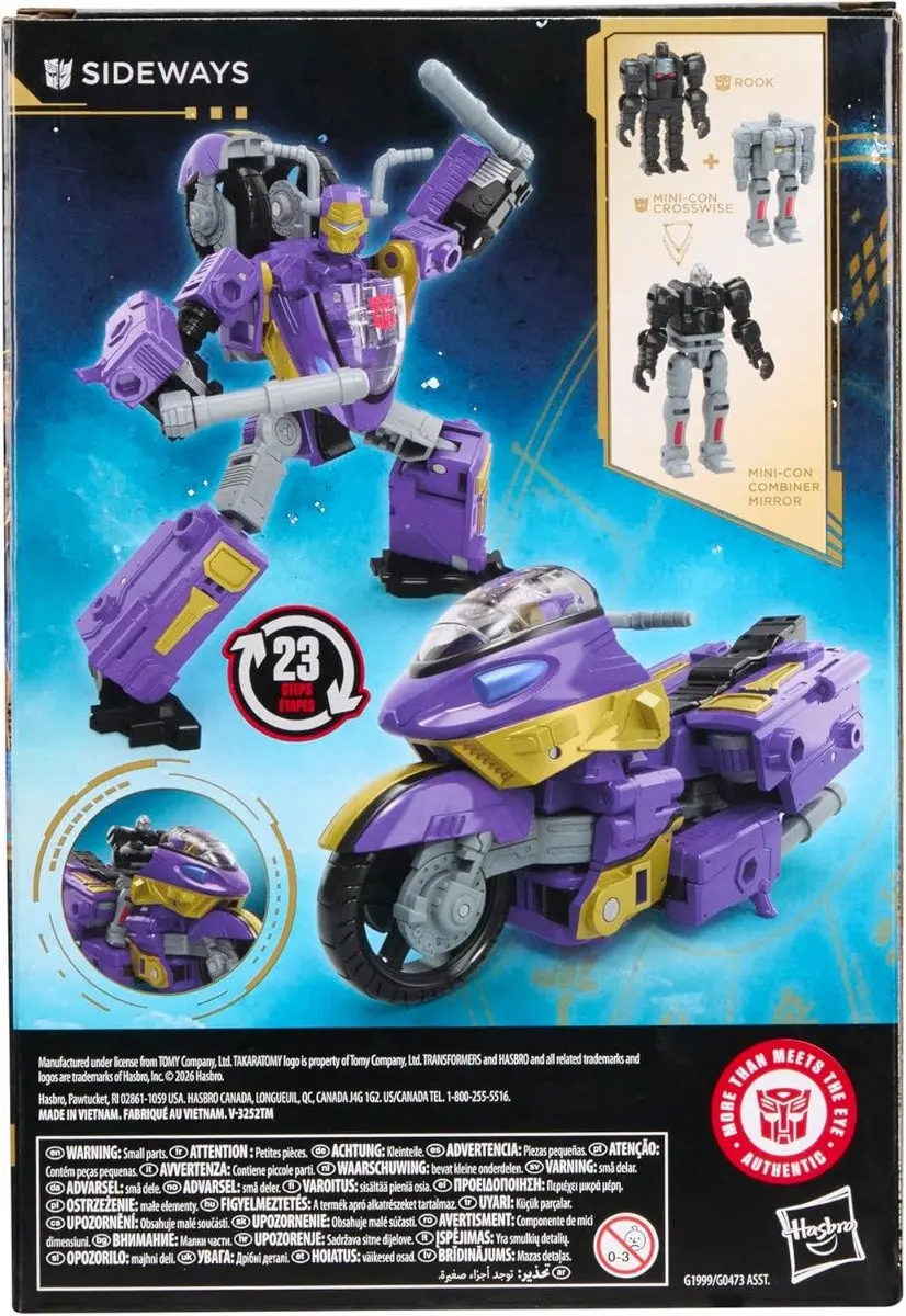 Hasbro Transformers Age of the Primes Sideways Voyager Class - HASG1999