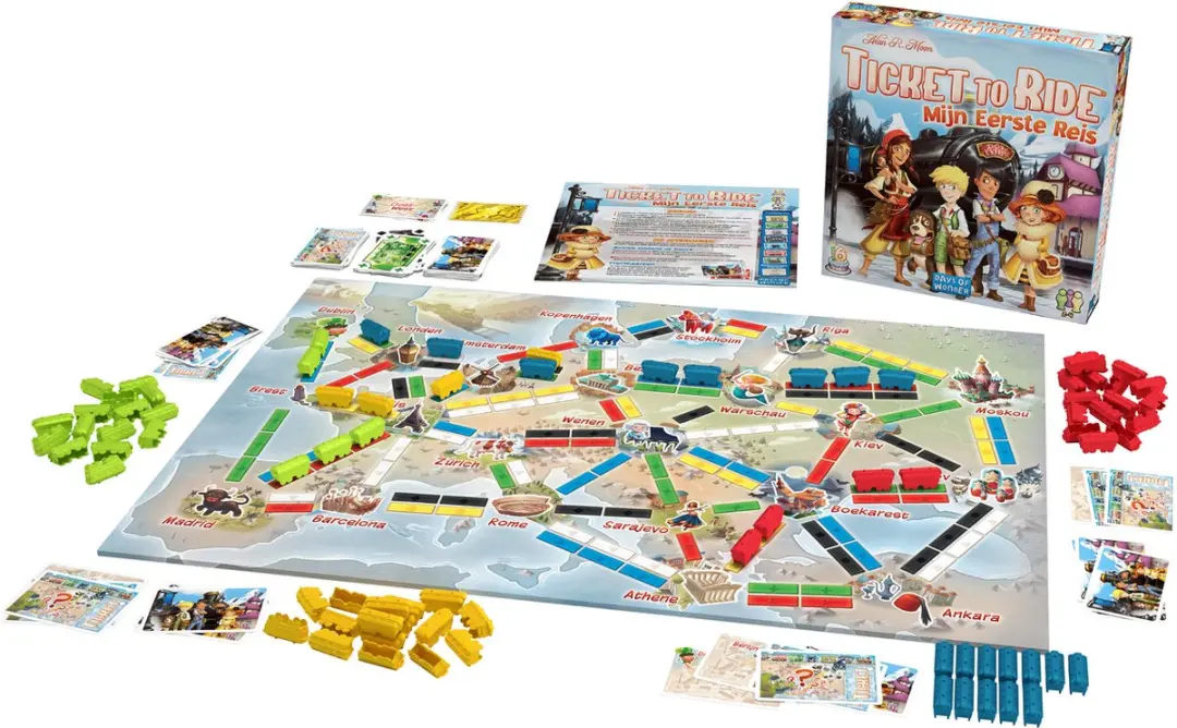 Days of Wonder Ticket to Ride Mijn Eerste Reis NL - 75155NL