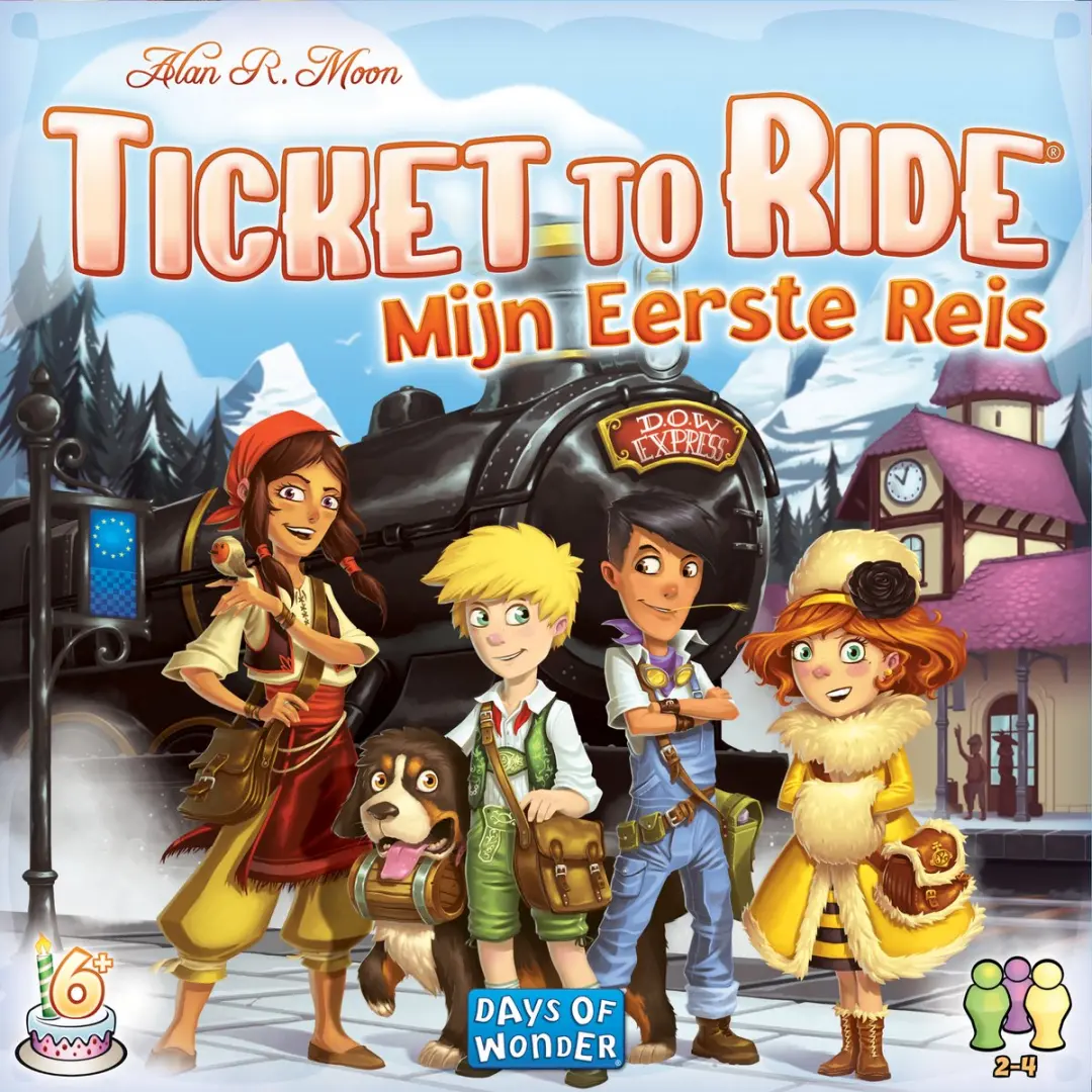 Days of Wonder Ticket to Ride Mijn Eerste Reis NL - 75155NL
