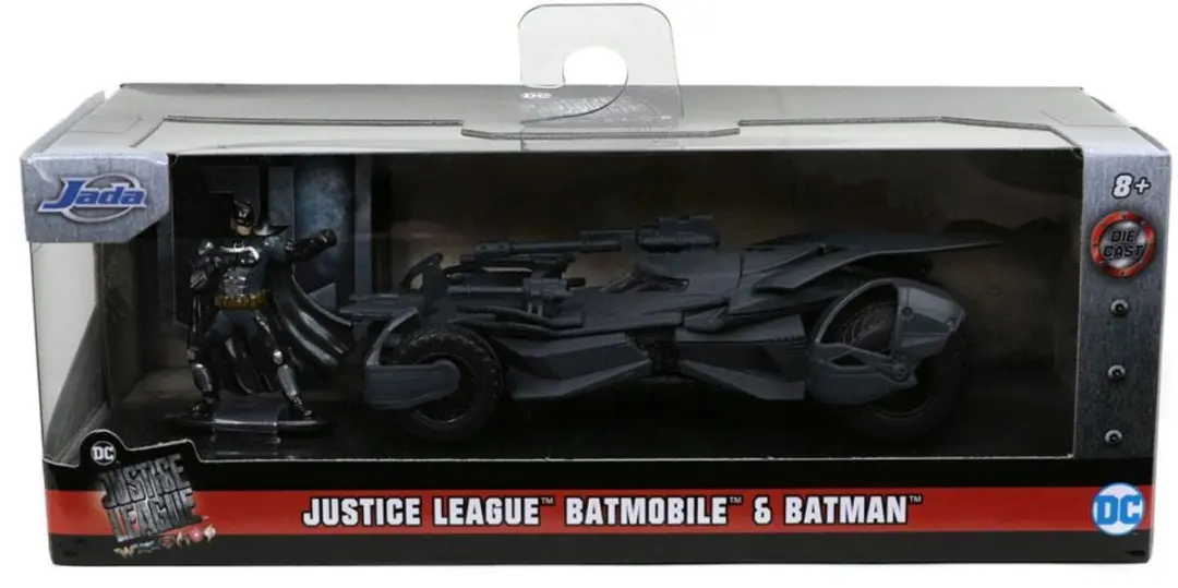 Jada Toys Batman Batmobile Justice League Modelauto 11cm