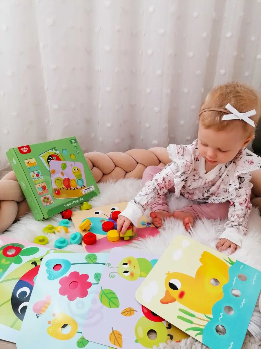 Tooky Toy VIGA Voertuigen Houten Puzzel 4-delig - Meerkleurig