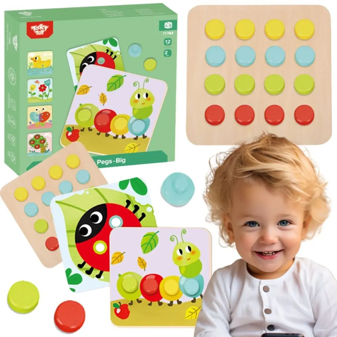 Tooky Toy VIGA Voertuigen Houten Puzzel 4-delig