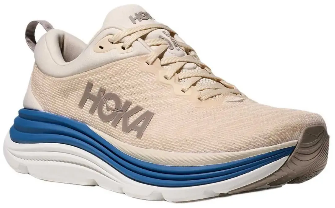 Hoka Gaviota 5 Hardloopschoenen - 45 1/3 - Birch