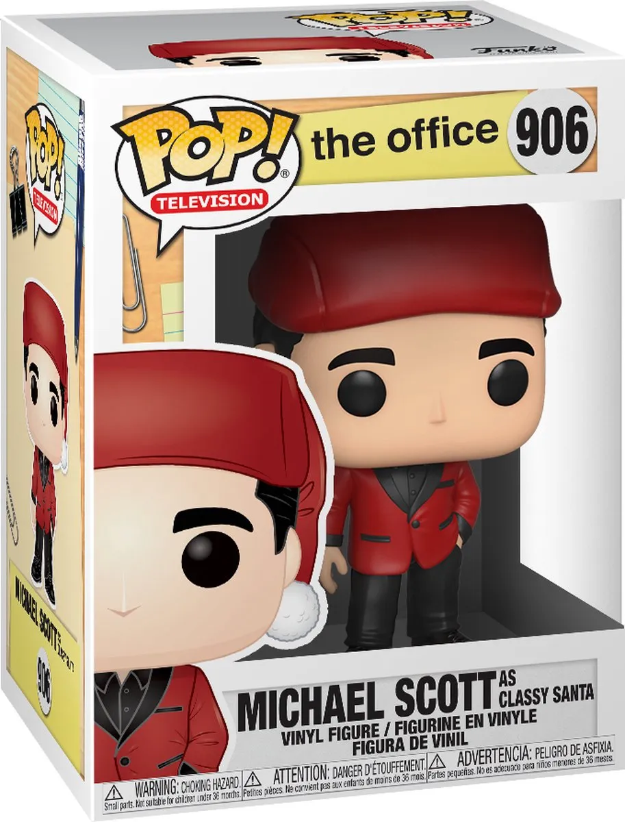 Funko Pop! The Office Michael Scott Classy Santa - 43430