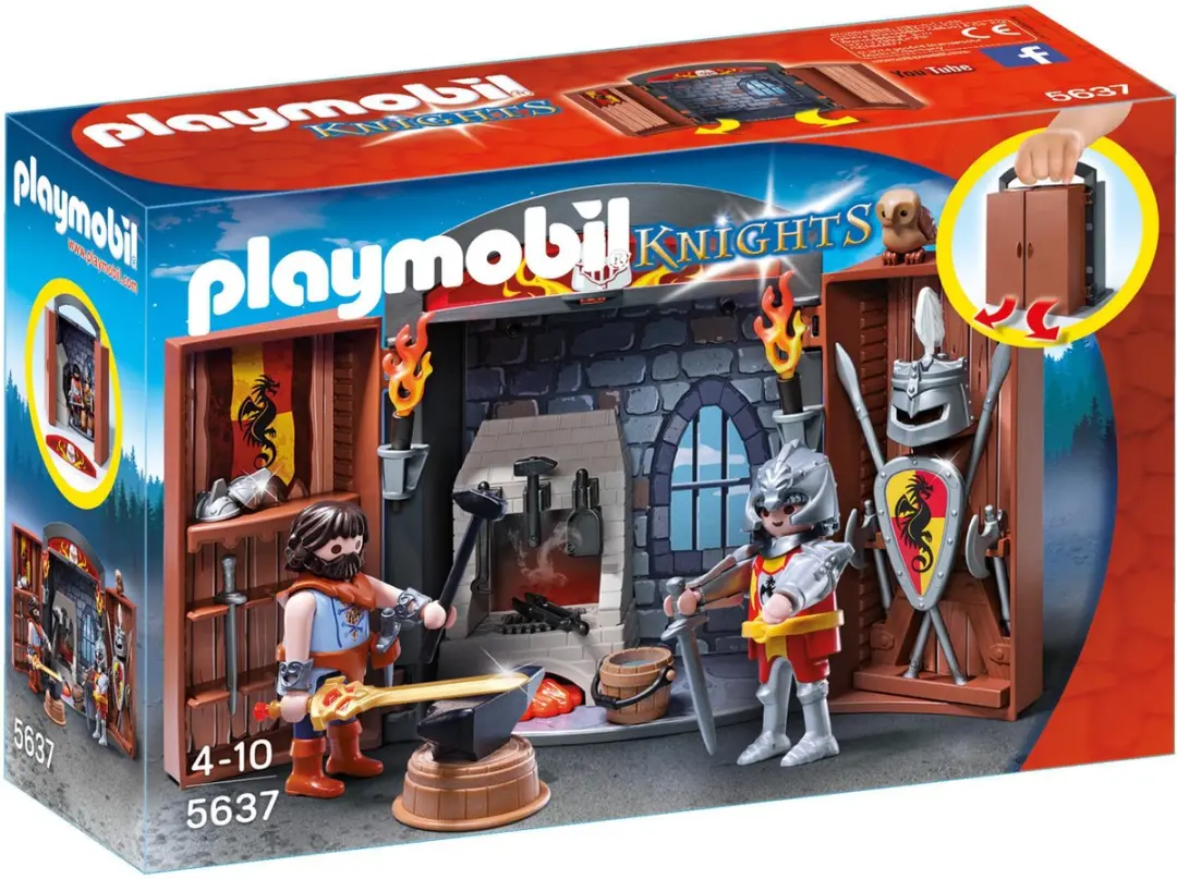 Playmobil Speelbox Ridder en Smid 5637