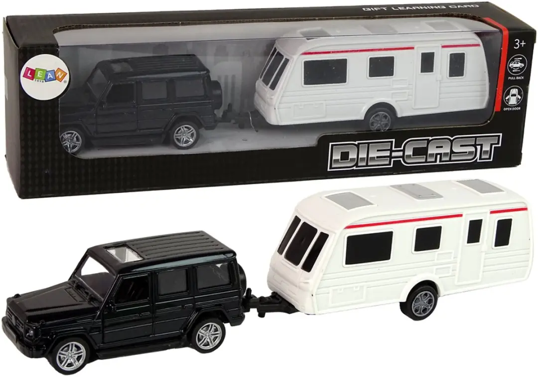 Lean Toys Jeep Caravan Voertuigset