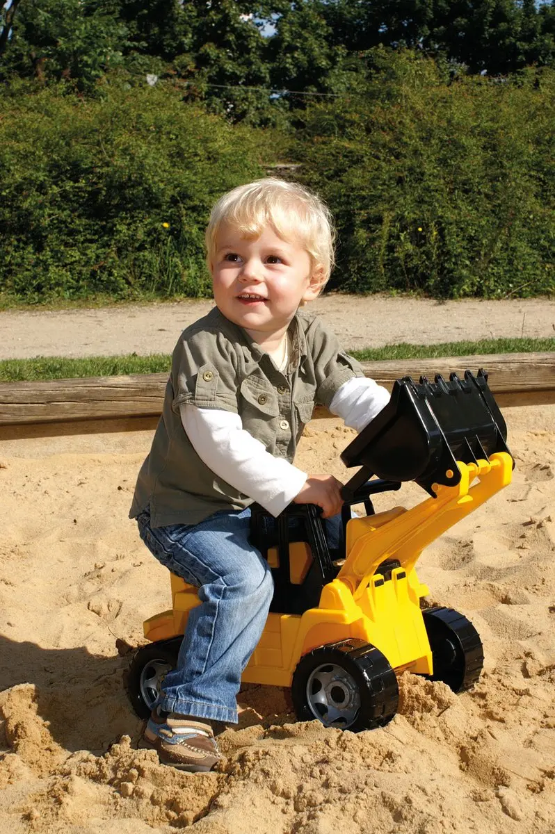 Lena GIGA TRUCKS Graafmachine 02048 - Zwart/Geel - afbeelding 6 van 6