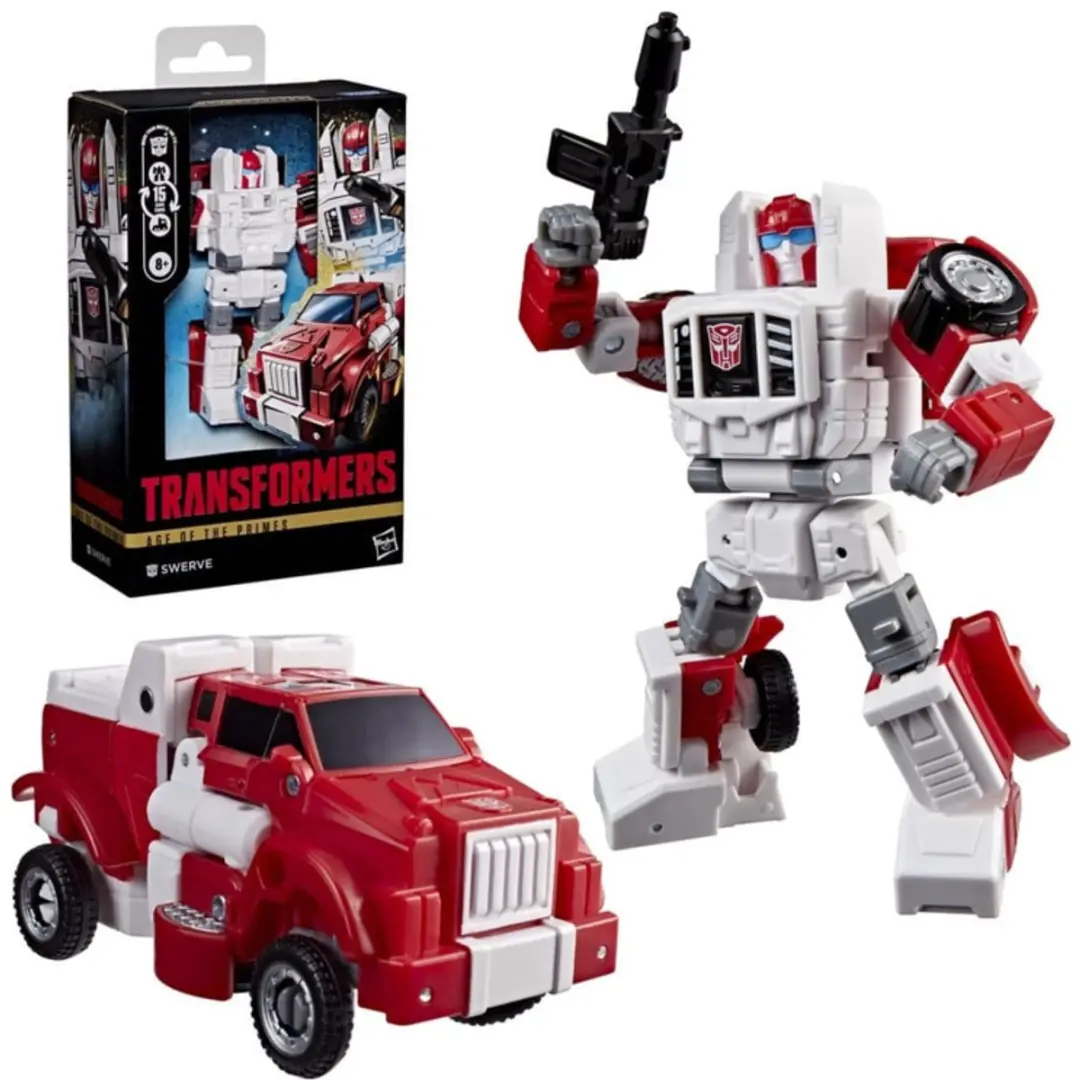 Hasbro Transformers Age of the Primes Swerve HASG2011 - Action Figuur - 11cm - Rood - afbeelding 2 van 6
