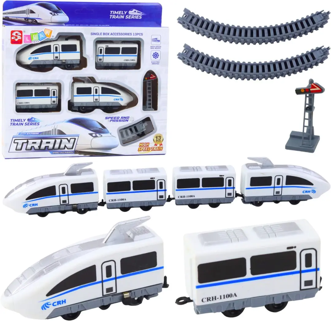 Lean Toys City Express Elektrische Sneltrein