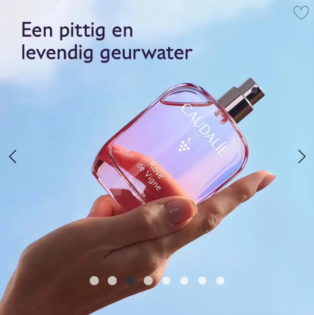 Caudalie Rose de Vigne Eau Fraîche Damesparfum 50ml