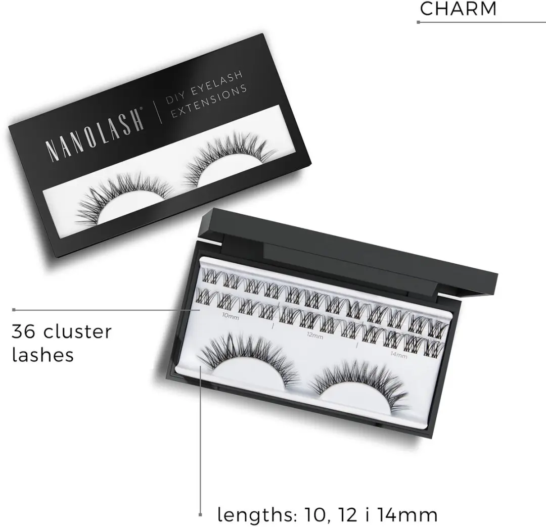 Nanolash DIY Eyelash Extensions - Charm - 36 stuks