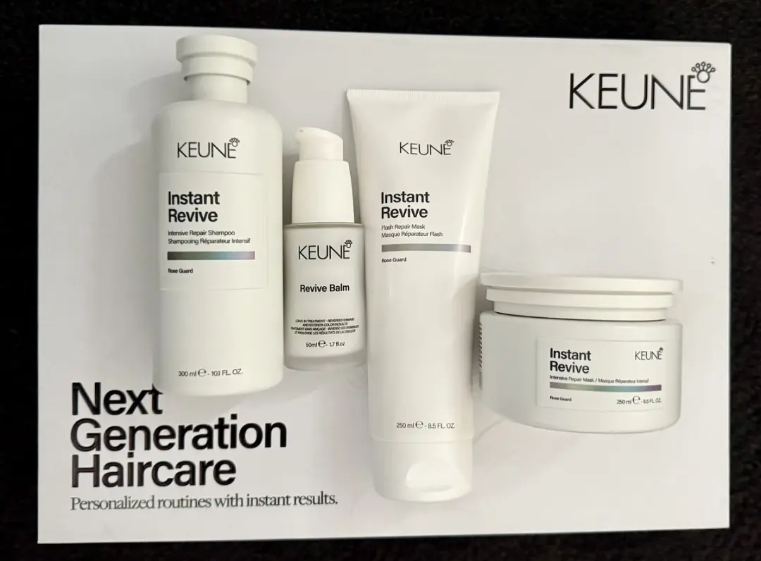 Keune Instant Revive Routine