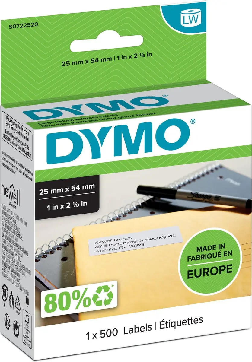 DYMO LabelWriter Adreslabels S0722520