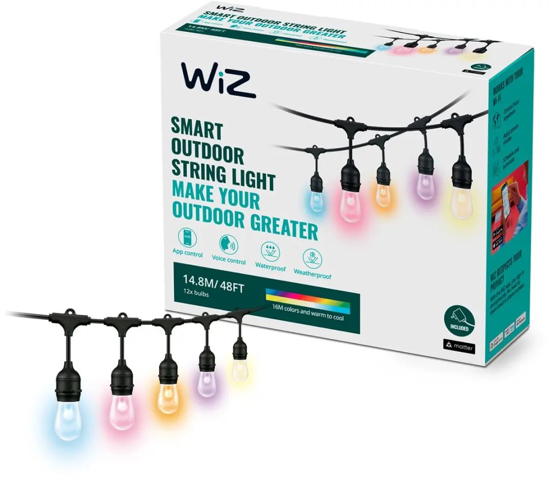 WiZ Buitenlamp Lichtsnoer