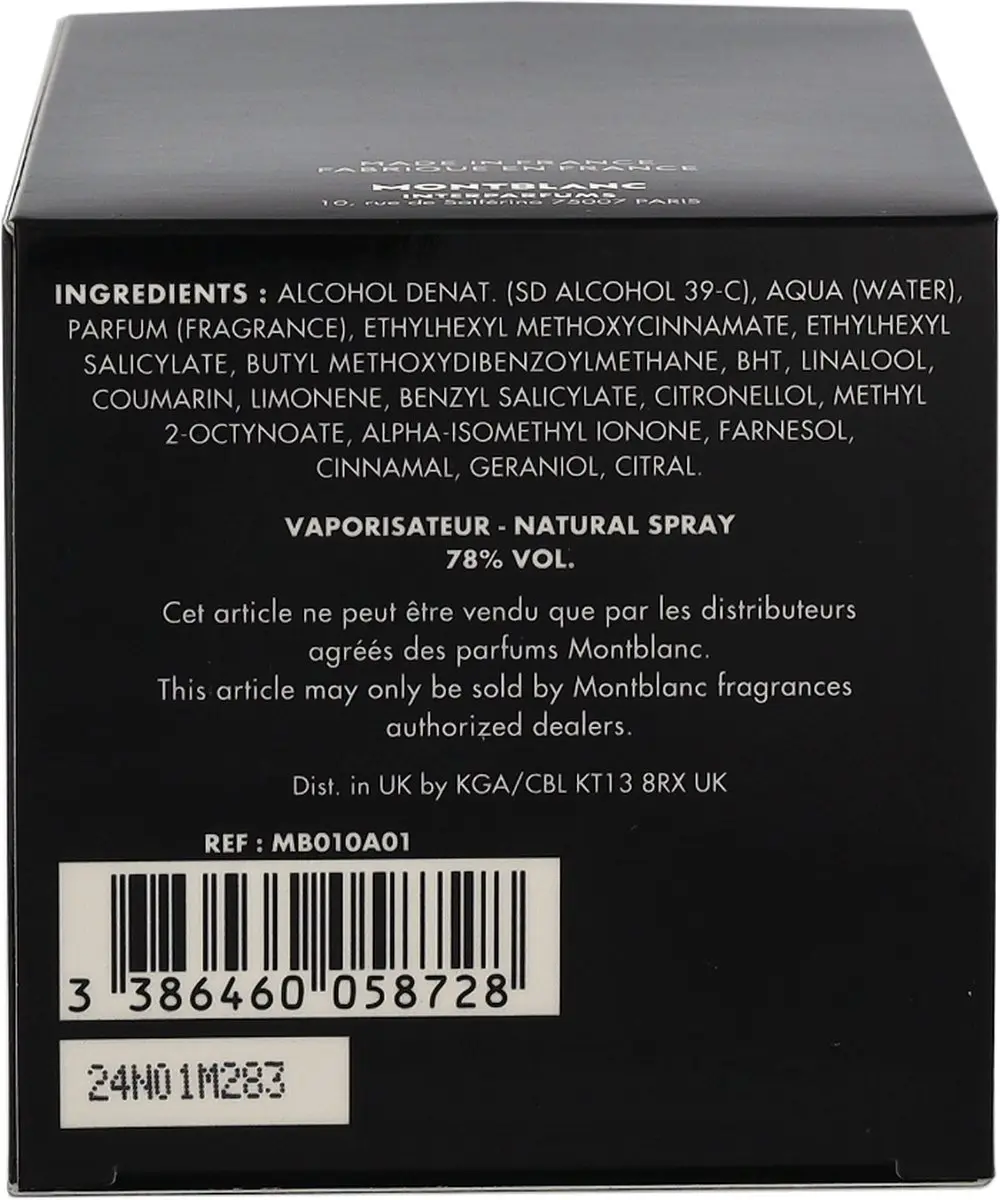 Montblanc Emblem Eau de Toilette 100ml