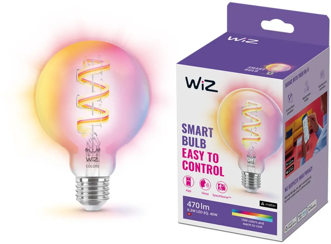 WiZ Filament Globe E27