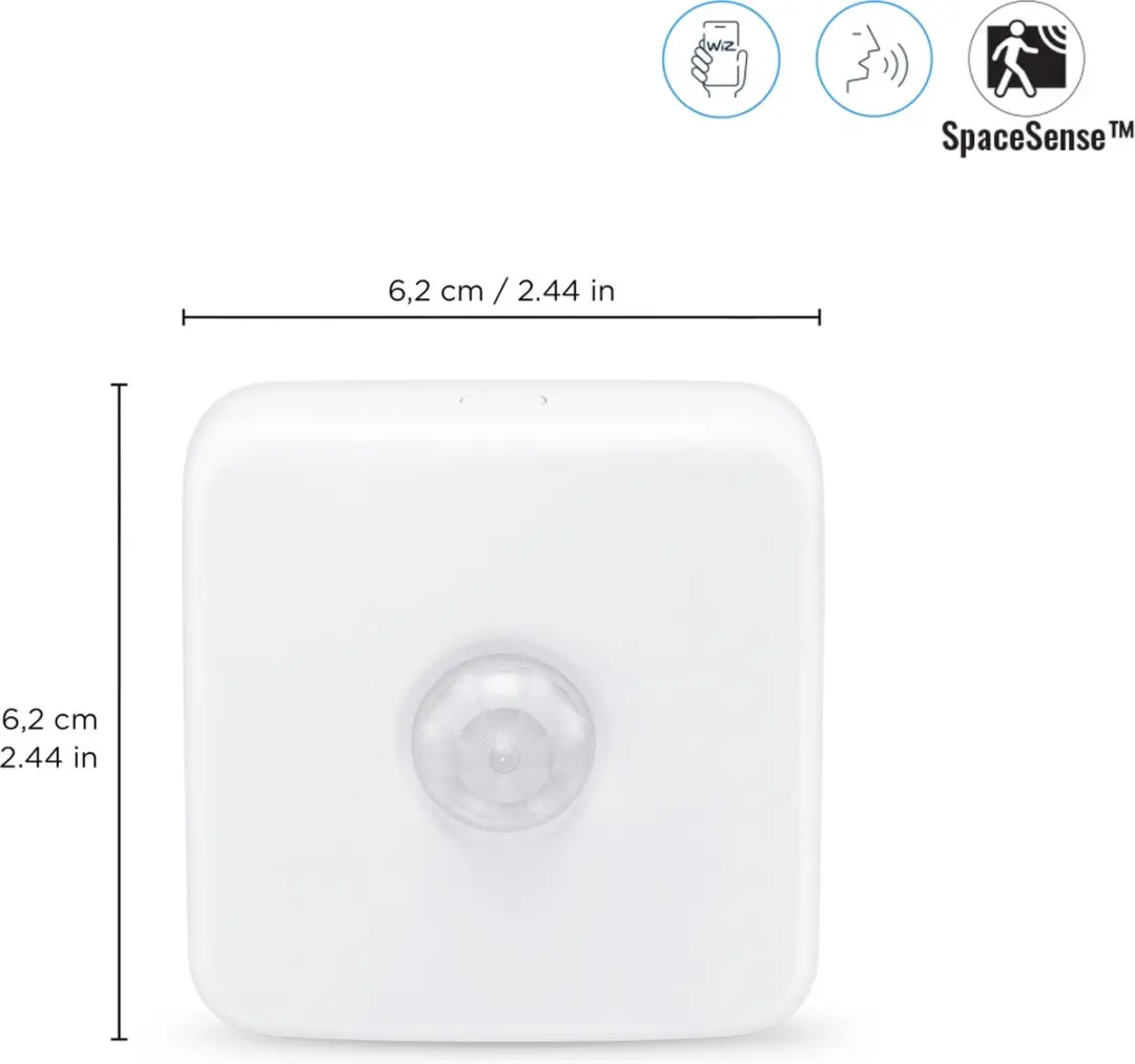 WiZ Bewegingssensor - Wi-Fi Wit - afbeelding 2 van 6