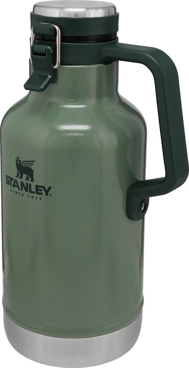 Stanley Classic Easy-Pour Growler 1.9L - Hammertone Green - afbeelding 3 van 6