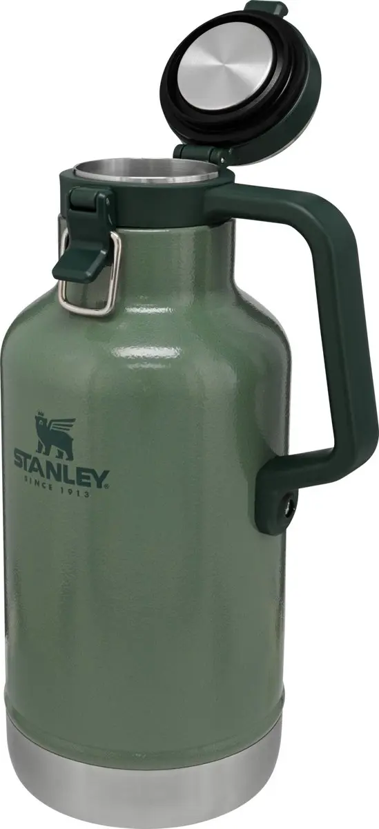 Stanley Classic Easy-Pour Growler 1.9L - Hammertone Green - afbeelding 5 van 6
