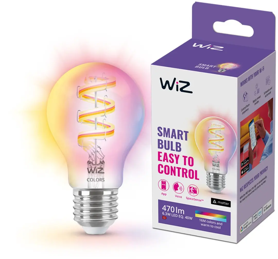 WiZ Filamentlamp E27 6.3W