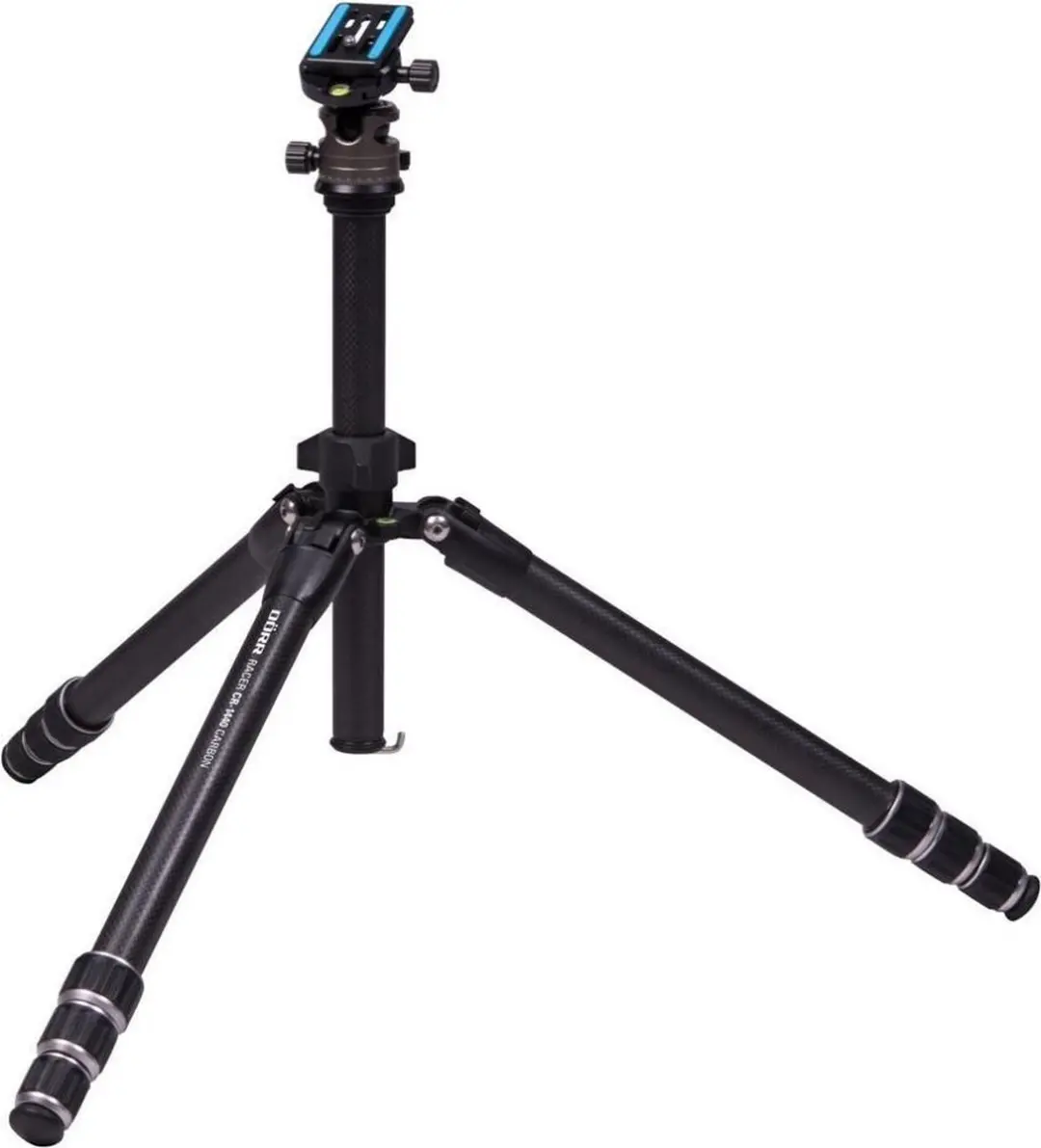 Dörr Racer CR-1440 Carbon Statief - CNC-30 Balhoofd - Zwart
