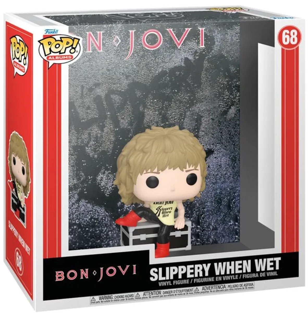 Funko Pop! Bon Jovi Slippery When Wet Vinyl Figuur 68