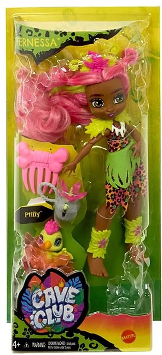 Mattel Cave Club Enchantimals Fernessa - Multi