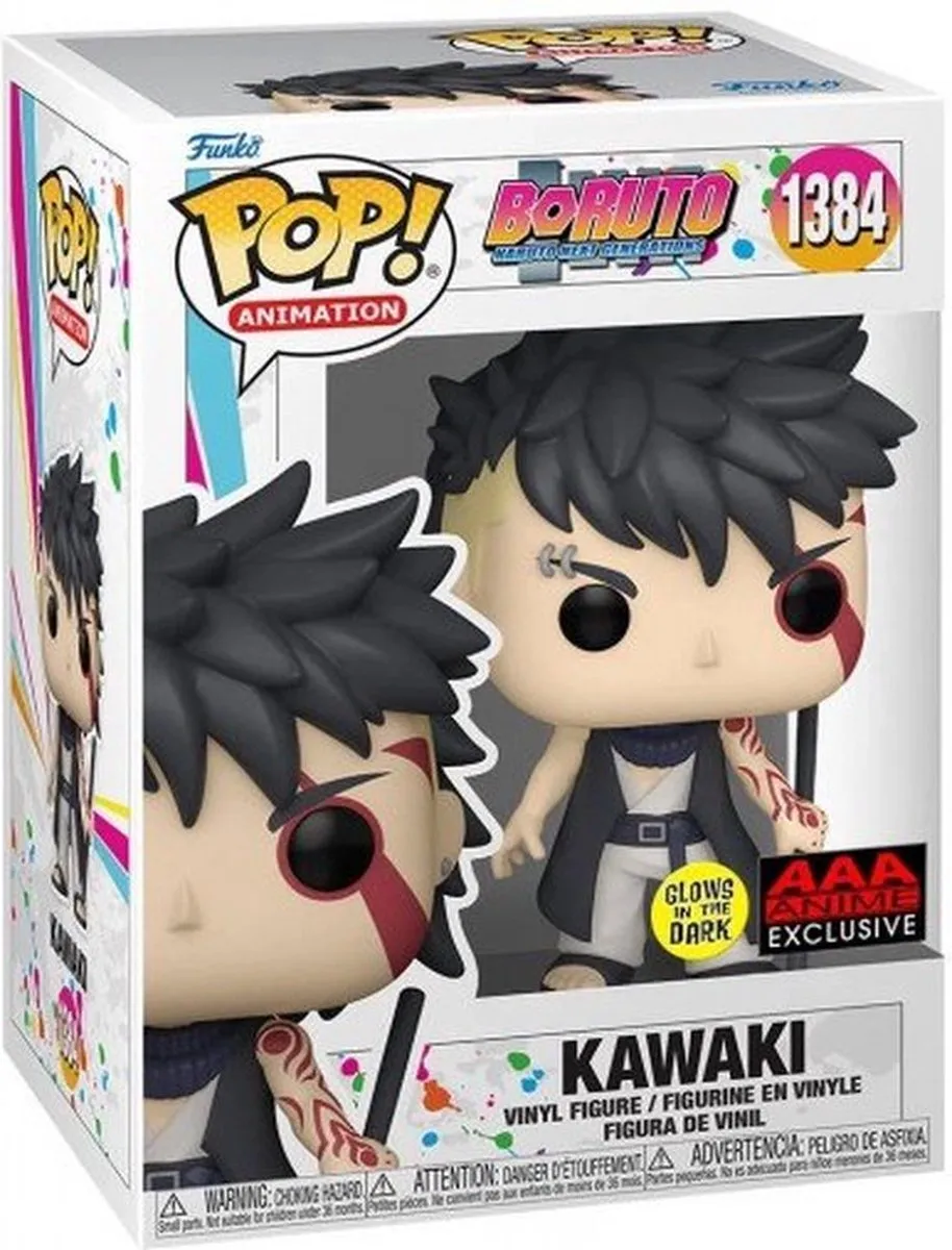 Funko Pop! Kawaki Naruto Next Generations #1384 - Glow in the Dark